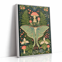 Luna Moth's Mushroom Court