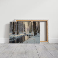 Winter Creek Finds Golden Light