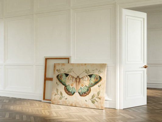 Aged Pages Hold Butterfly Tales