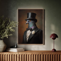Dapper Feathers and Timeless Elegance