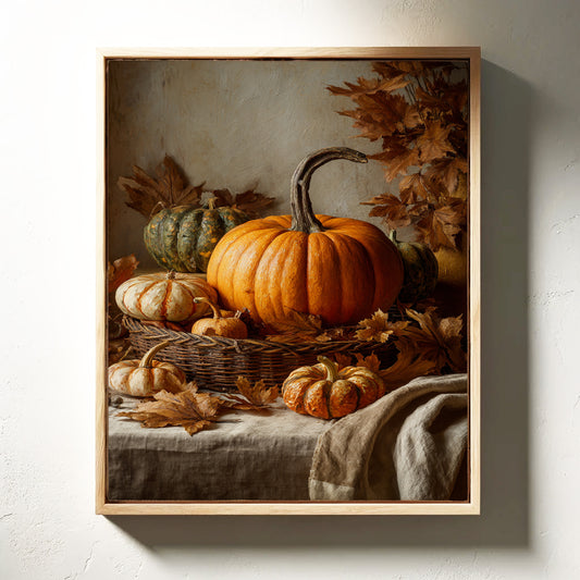 Harvest's Embrace in Autumn's Glow