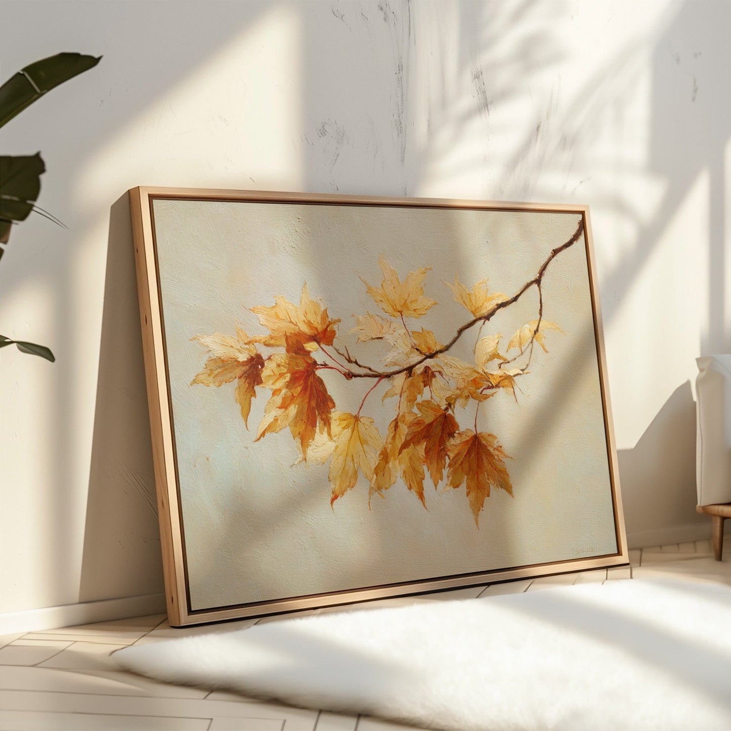 Maple Light Catches October's Glow