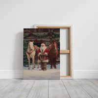 Frontier Christmas: Santa's Western Sleigh Team