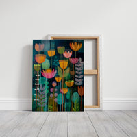 Tulips Toast The Evening Light