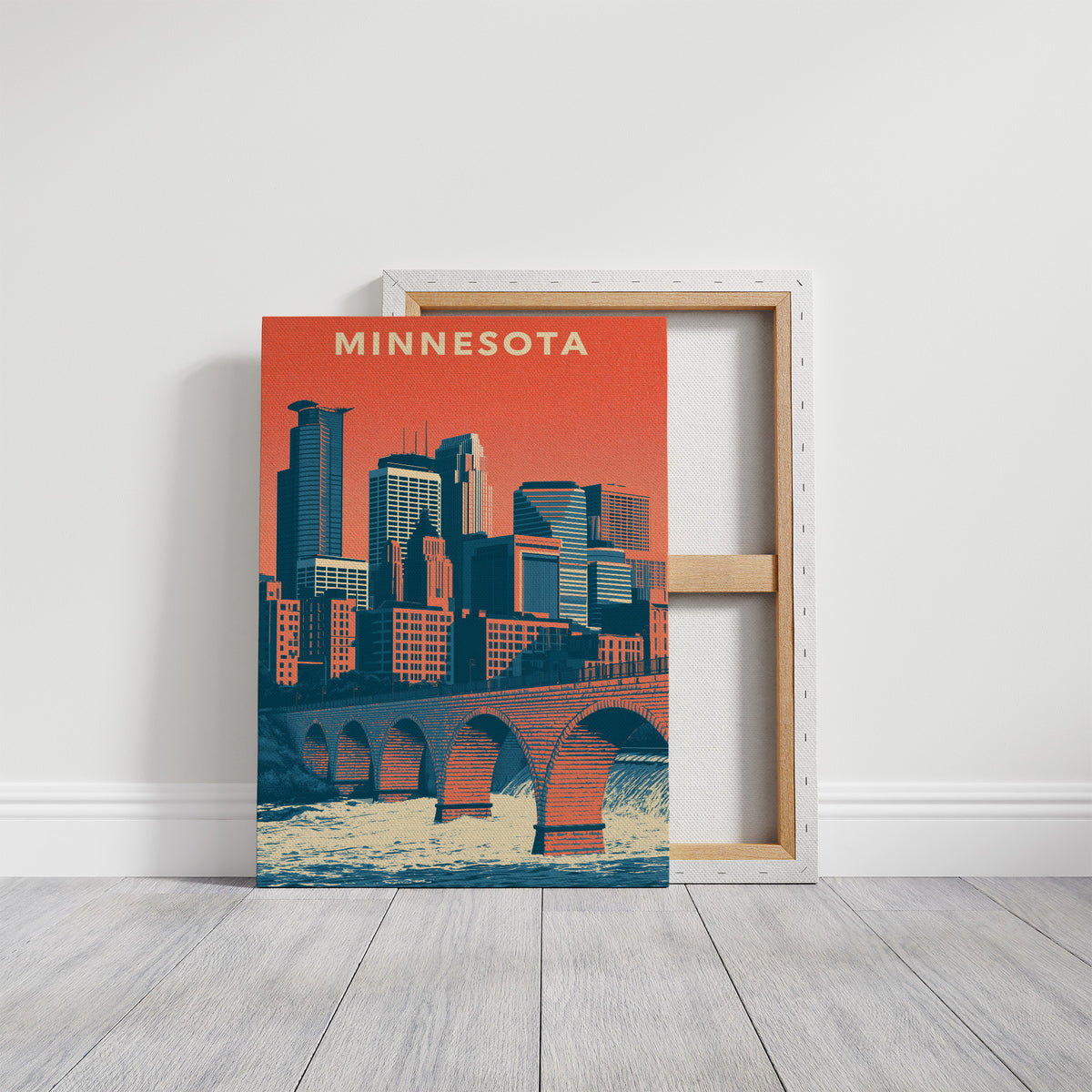 Minneapolis Stone Arch Skyline
