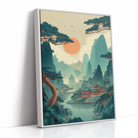 Sunrise Over Quiet Jade Peaks
