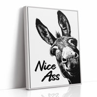 Nice Ass Donkey Humor Print