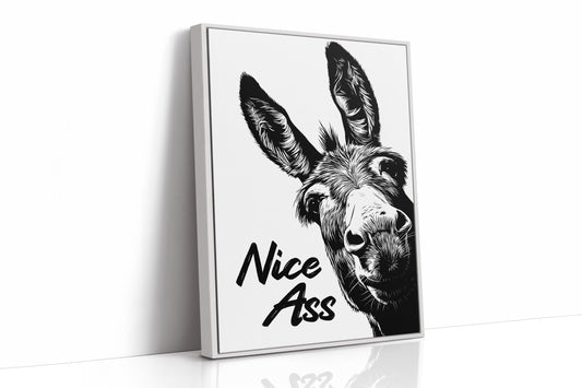 Nice Ass Donkey Humor Print