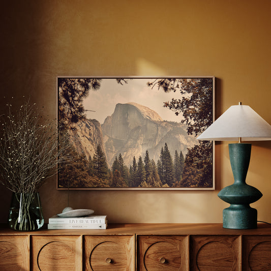 Ancient Granite Catches Golden Light