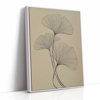 Ginkgo Lines Dance In Morning Light