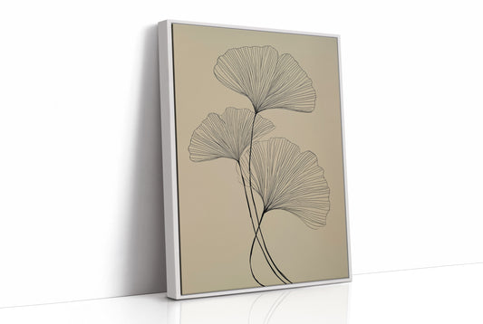 Ginkgo Lines Dance In Morning Light