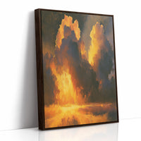 Sky Ablaze at Dusk