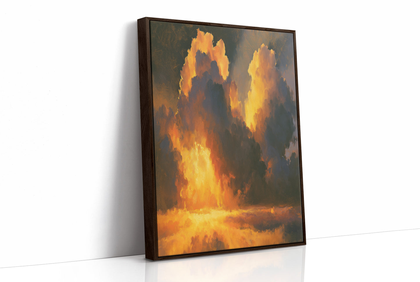 Sky Ablaze at Dusk