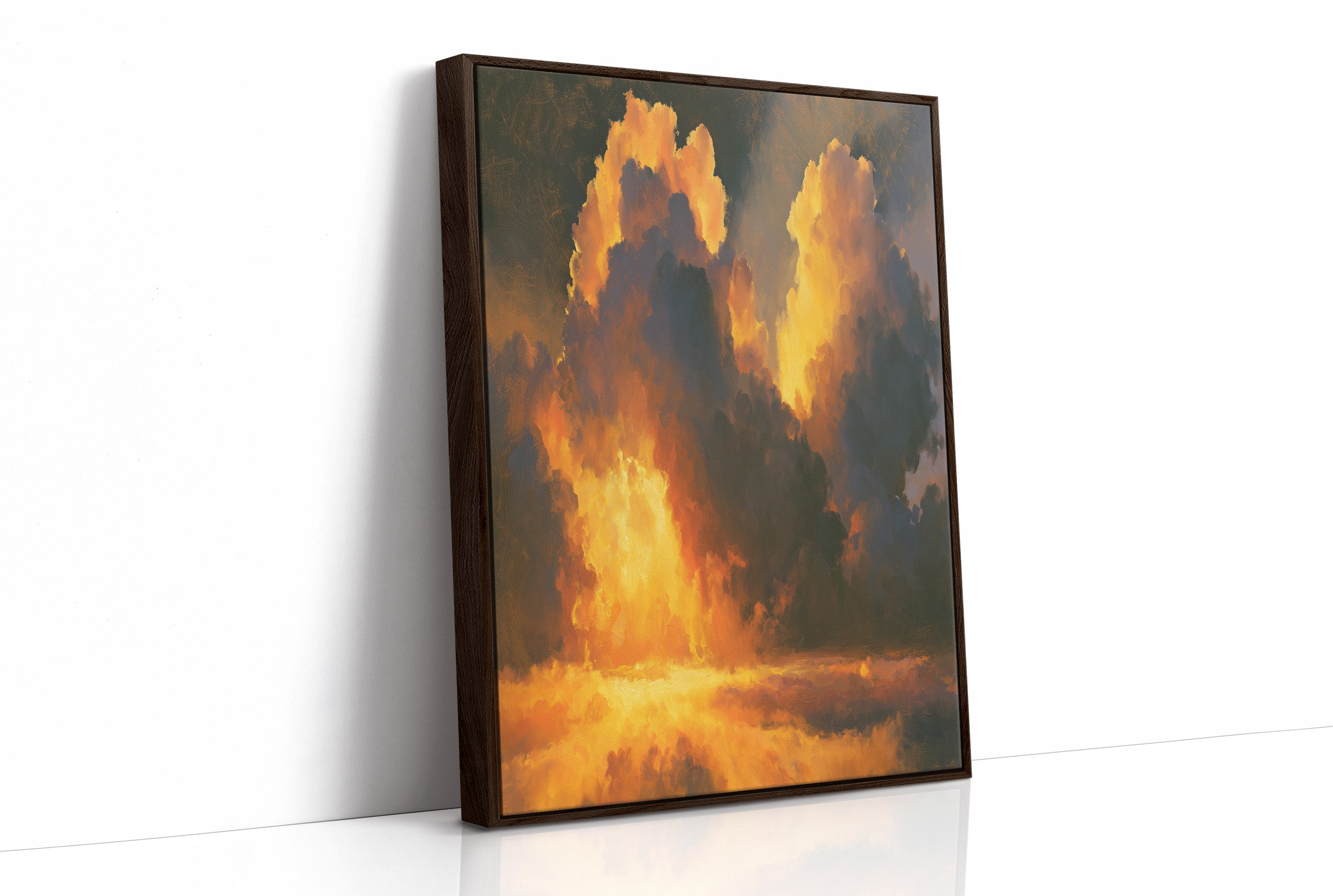 Sky Ablaze at Dusk