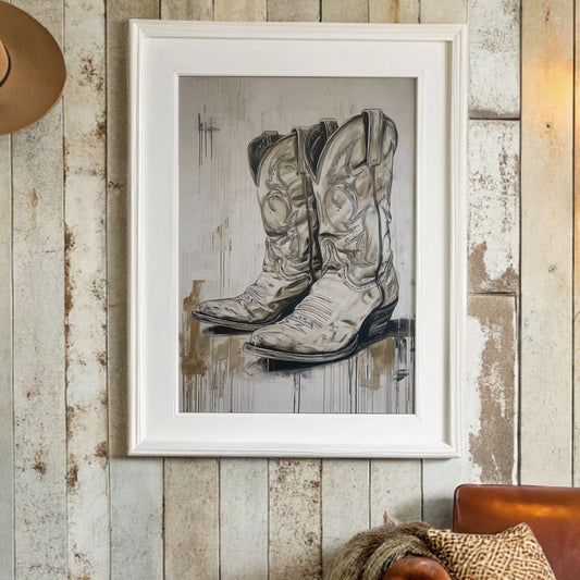 End of Trail Legacy - Weathered Cowboy Boots