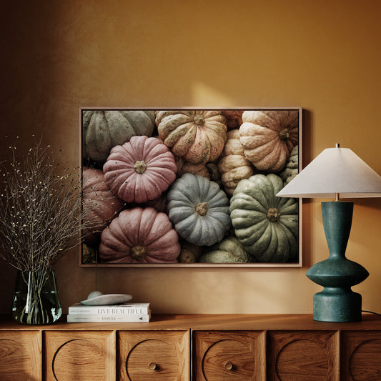 Autumn Gourds Paint October's Canvas