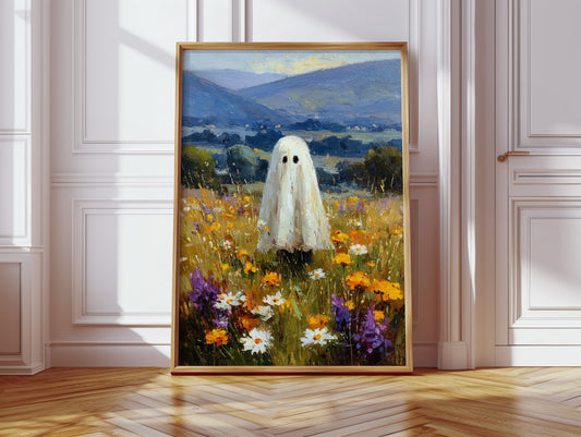 The Ghost Among Wildflowers