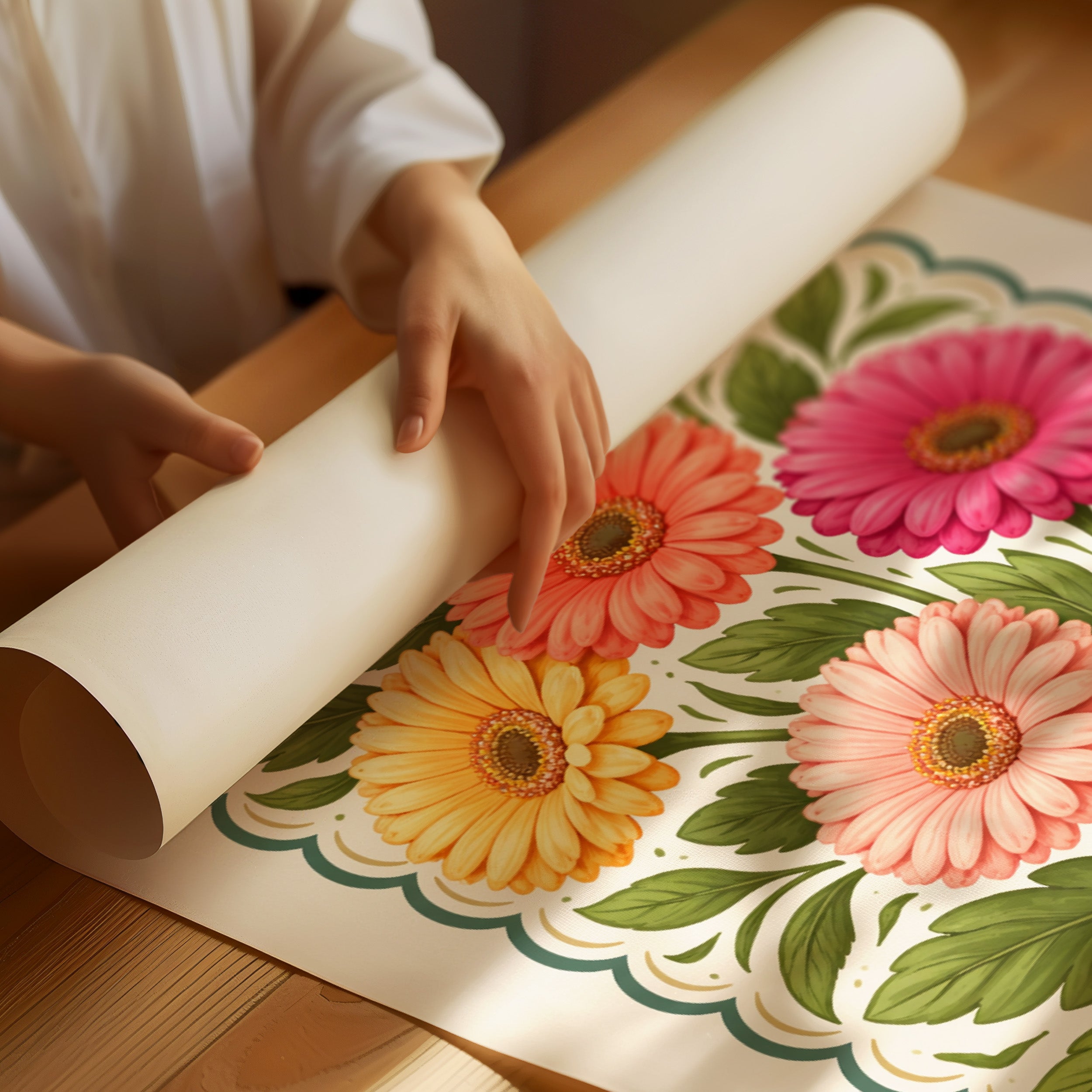 Gerbera in Full Bloom