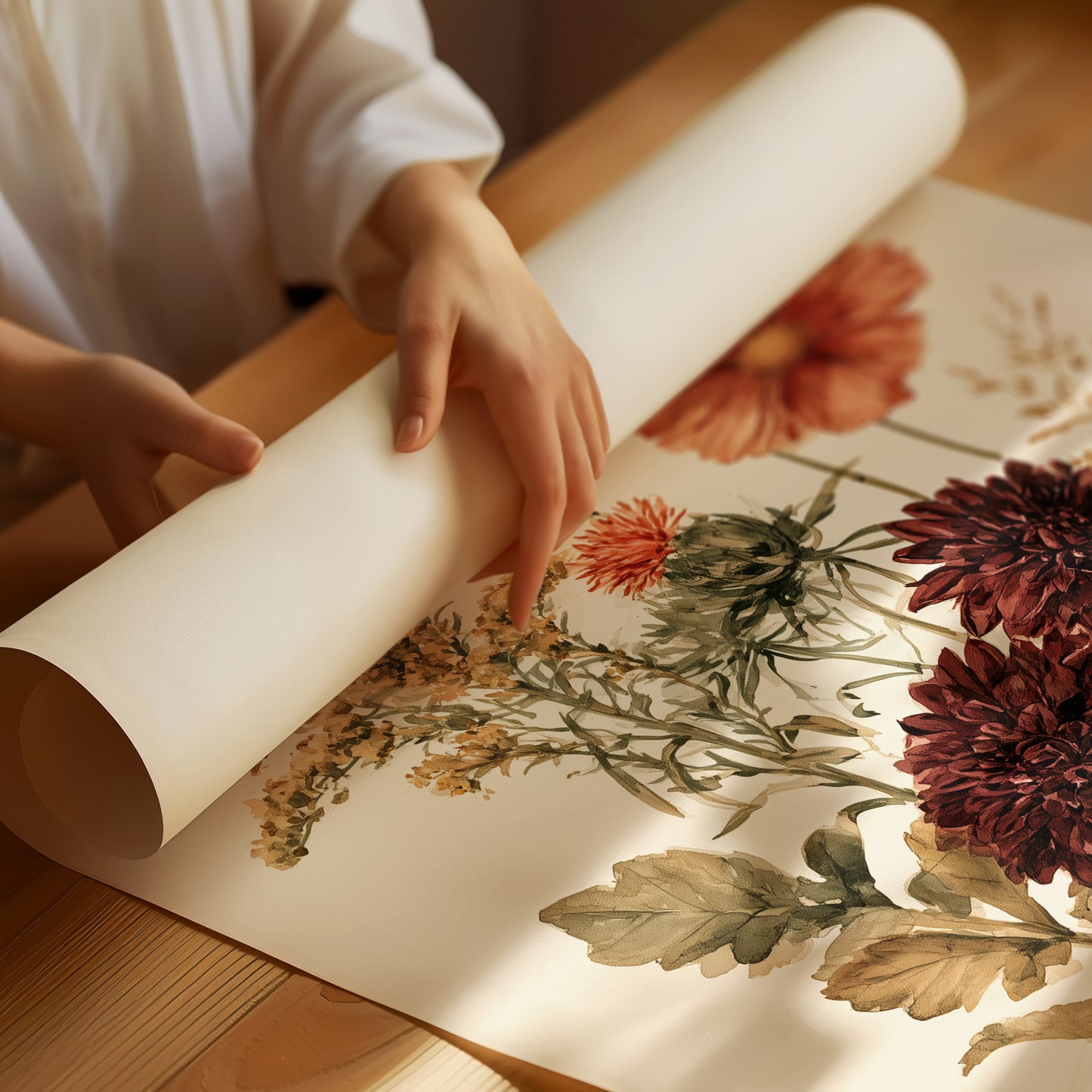 Autumn Flora: Terracotta & Wild Gold