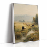 Cattle Graze Where Streams Remember