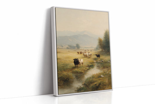 Cattle Graze Where Streams Remember