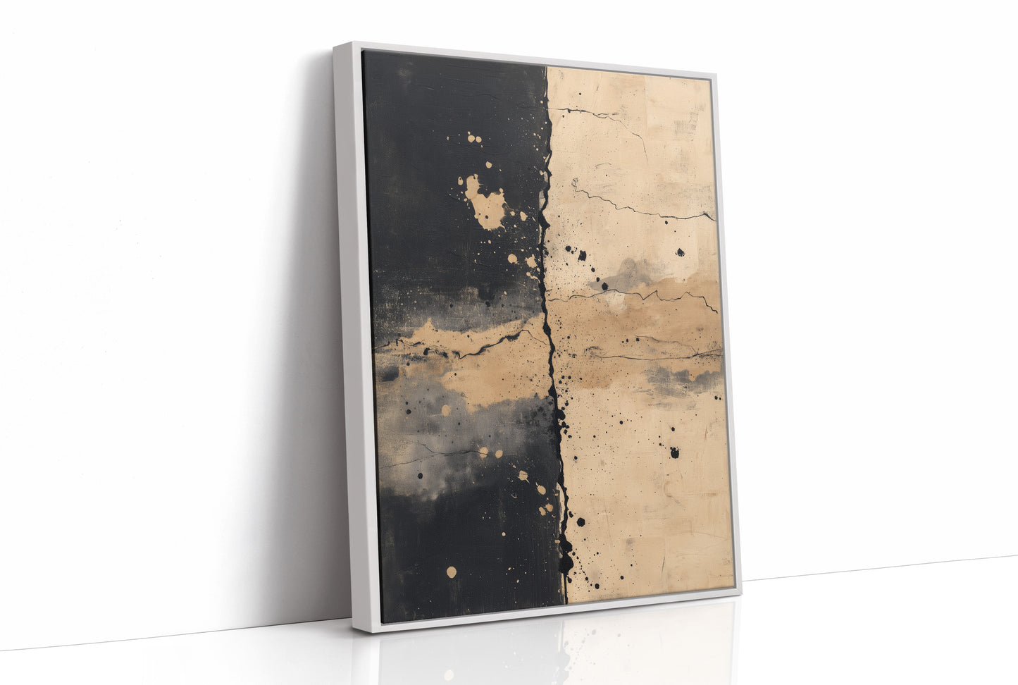 Ink Spills Into Desert Sand