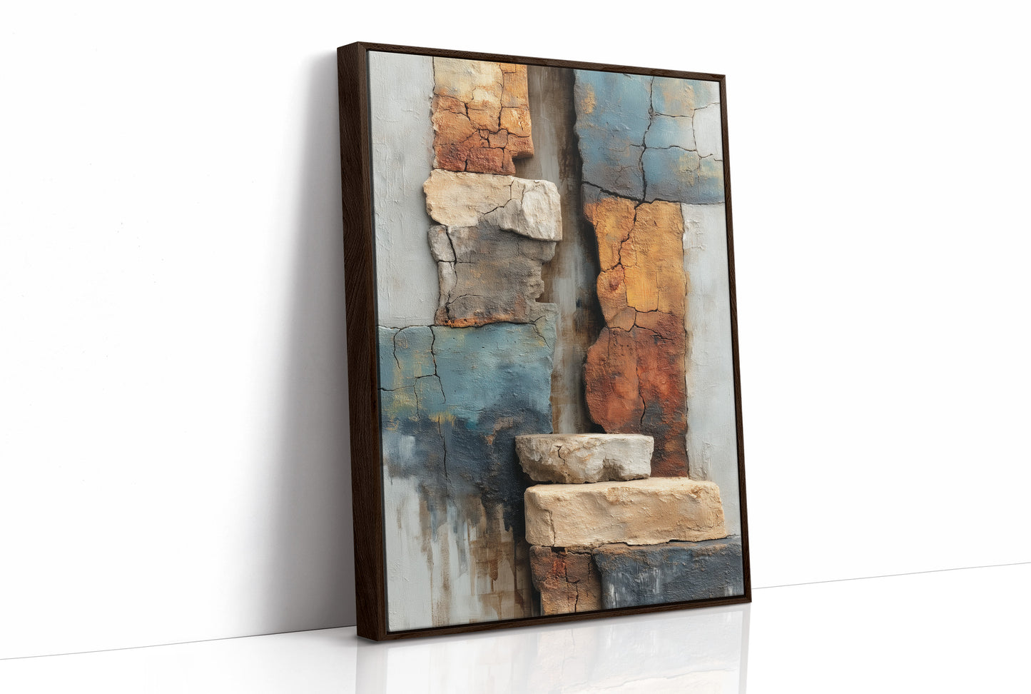 Ancient Walls Speak In Blue
