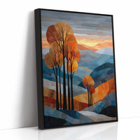 Amber Trees, Blue Hills
