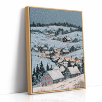 Village in the Snowy Hollow