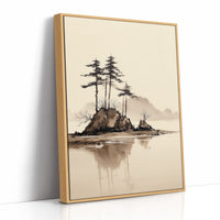 Stillness Between the Pines