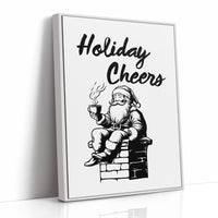 Santa Sips His Midnight Coffee Break