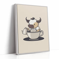 Teacup Barista Makes Morning Magic