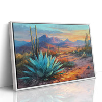 Blue Agave Greets Desert Dawn