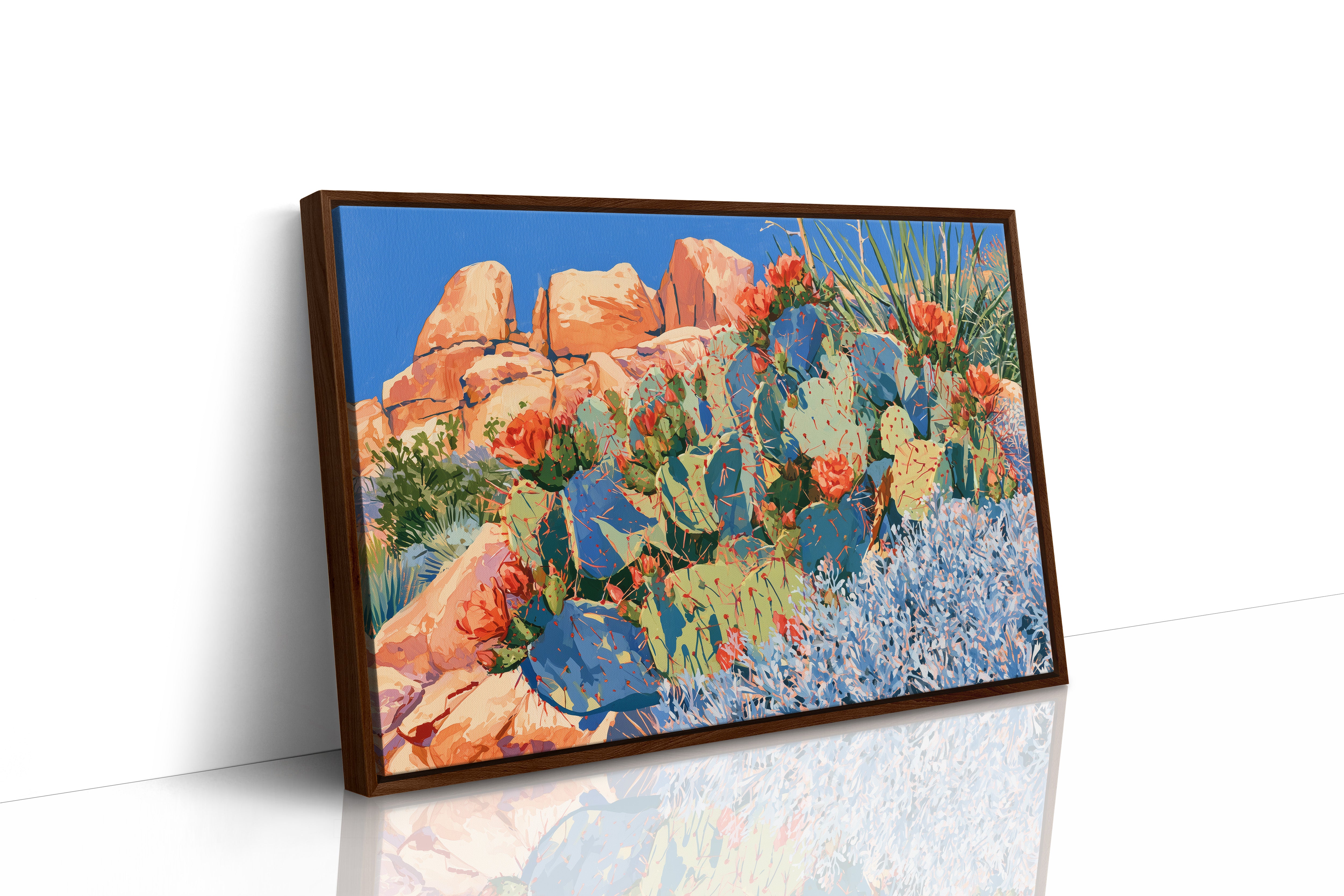 Prickly Pear in Full Fire