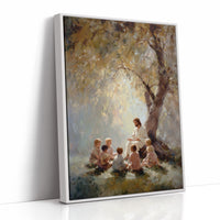 Gentle Words Beneath Autumn Boughs