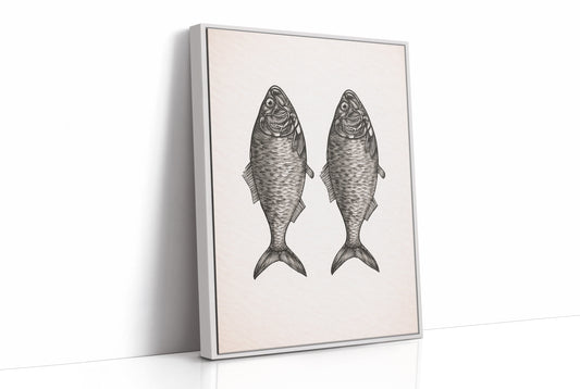 Mirrored Catch: Anatomical Fish Study