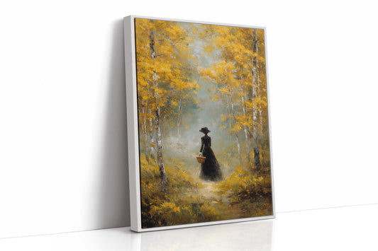 Autumn Path Leads Her Onward