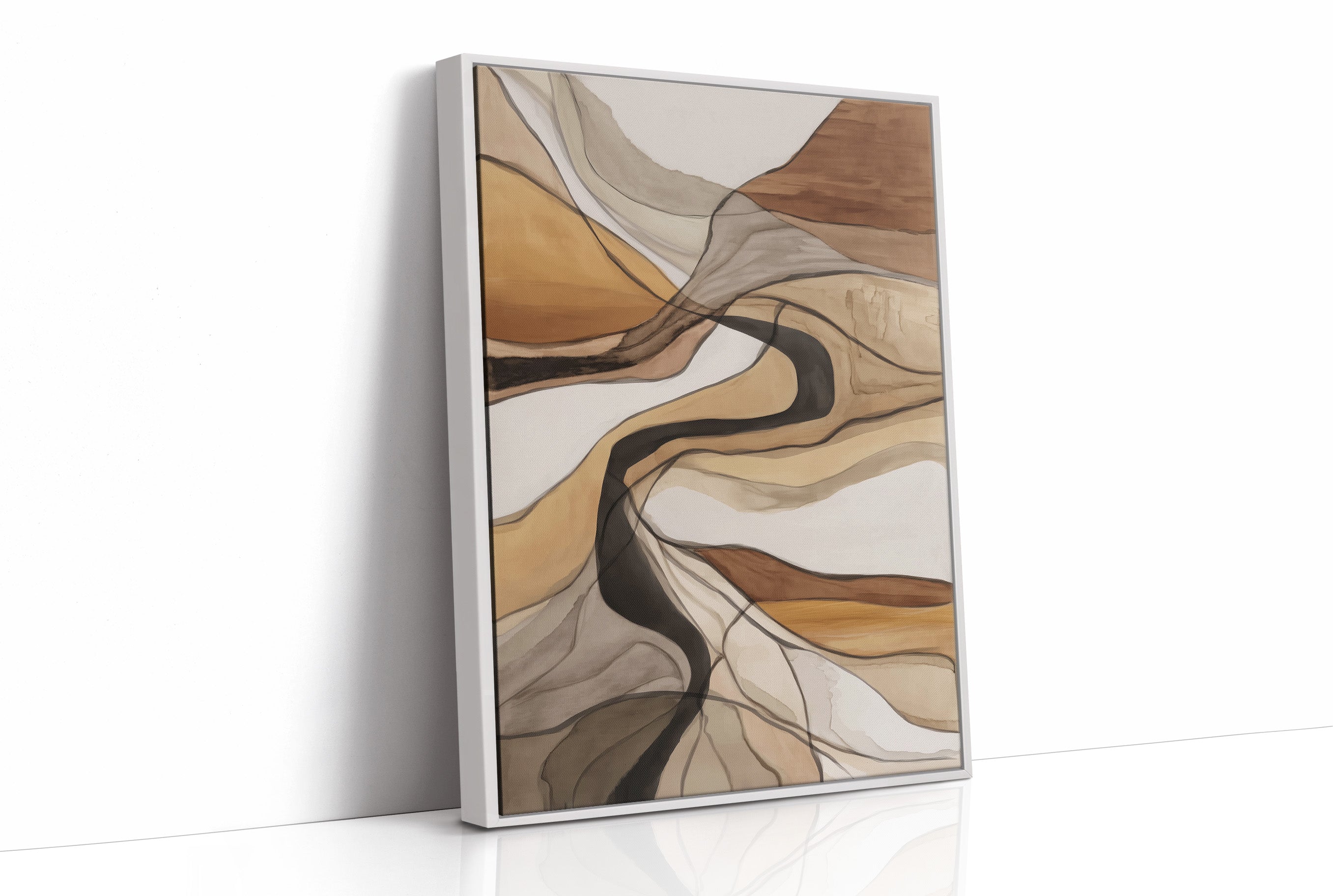 Earth Rivers Flow Through Time