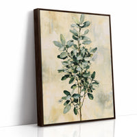 Eucalyptus Sprig on Golden Cream