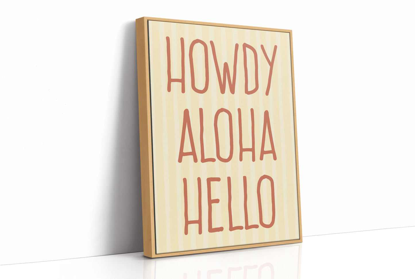 Howdy Aloha Hello