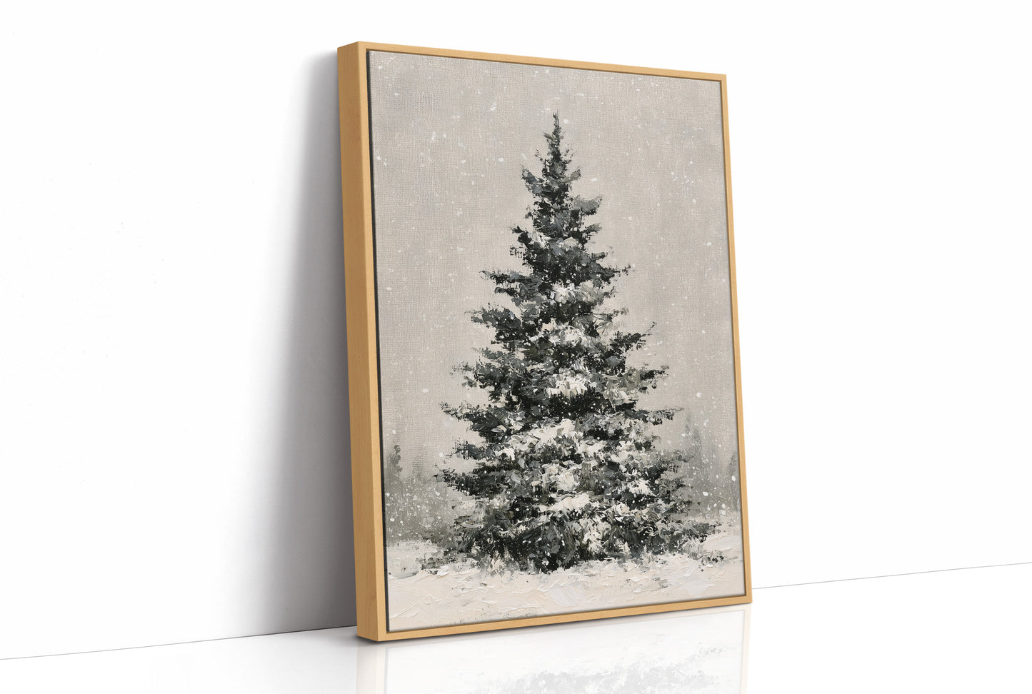 Lone Pine in Snowfall