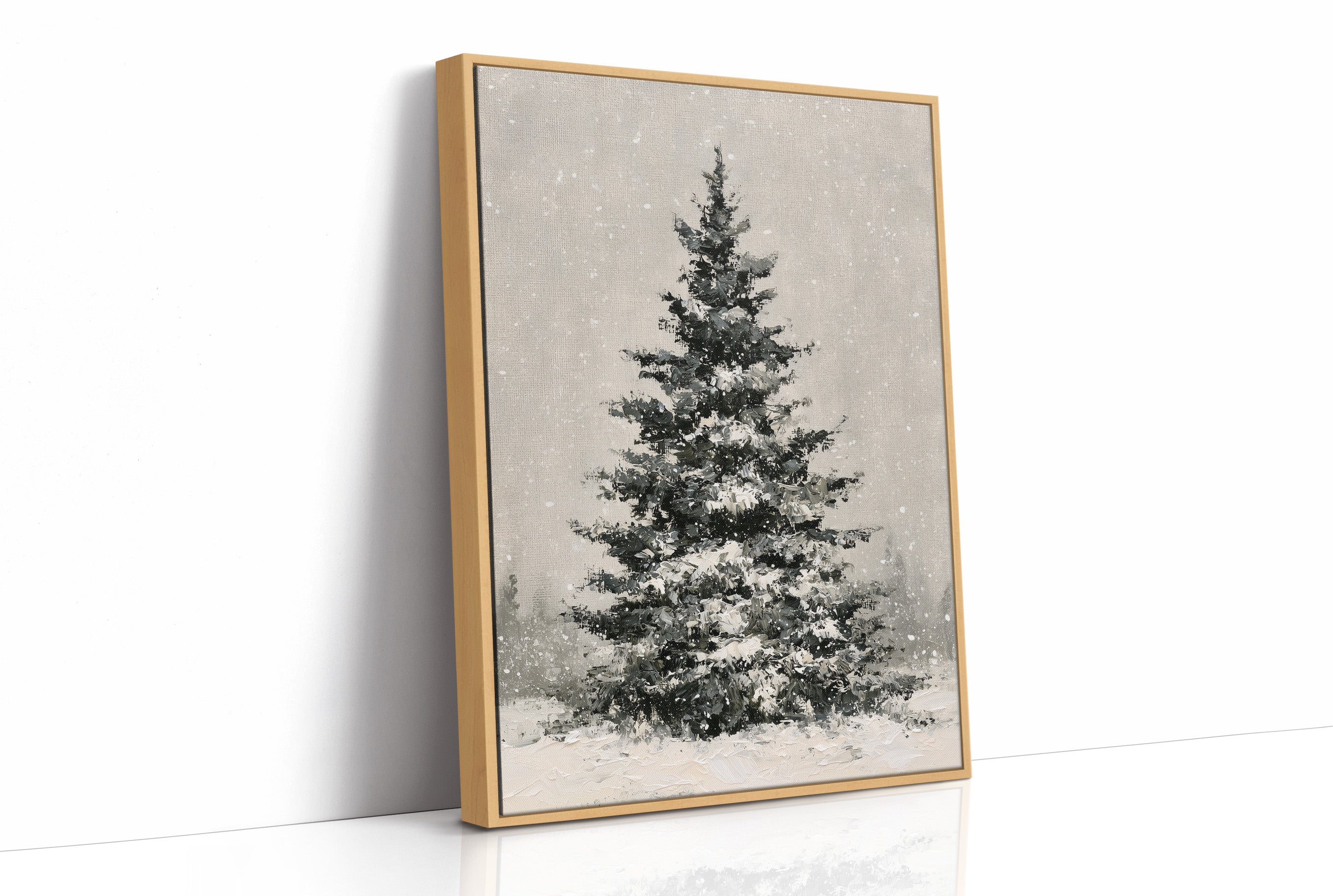 Lone Pine in Snowfall