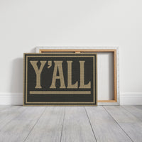Y’ALL Mosaic Wall Art