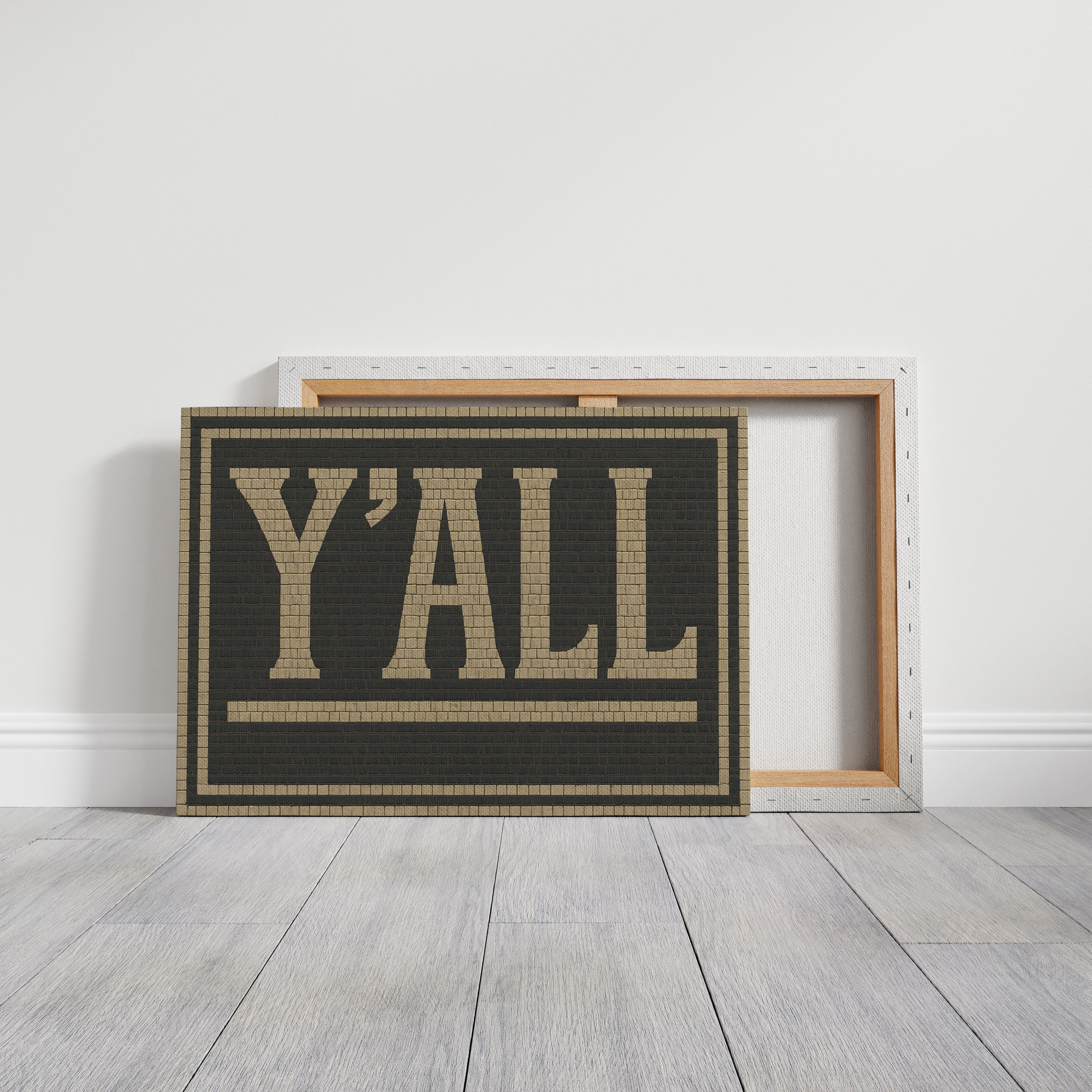 Y’ALL Mosaic Wall Art