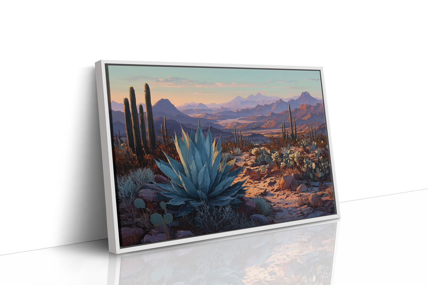 Blue Agave Greets Mountain Dawn