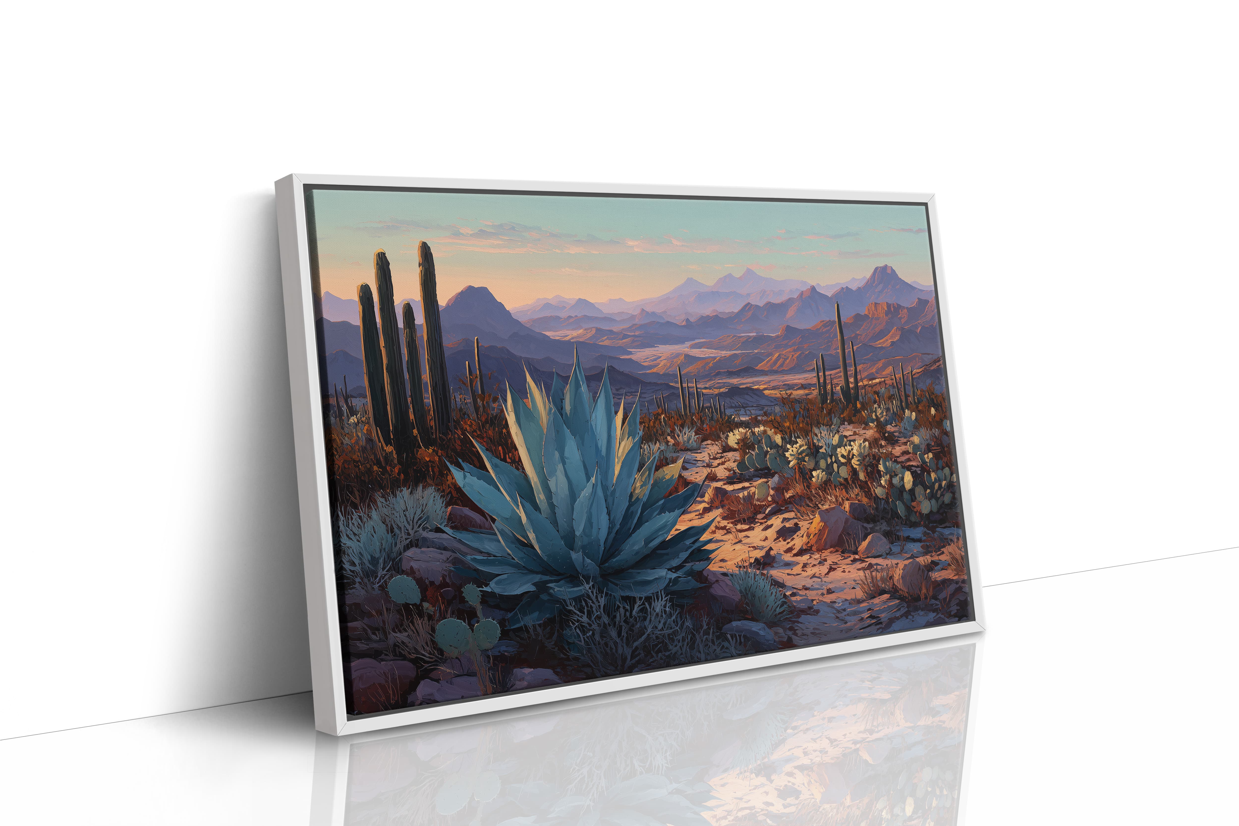 Blue Agave Greets Mountain Dawn