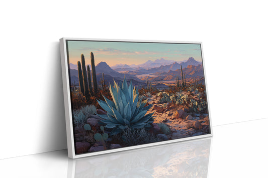 Blue Agave Greets Mountain Dawn