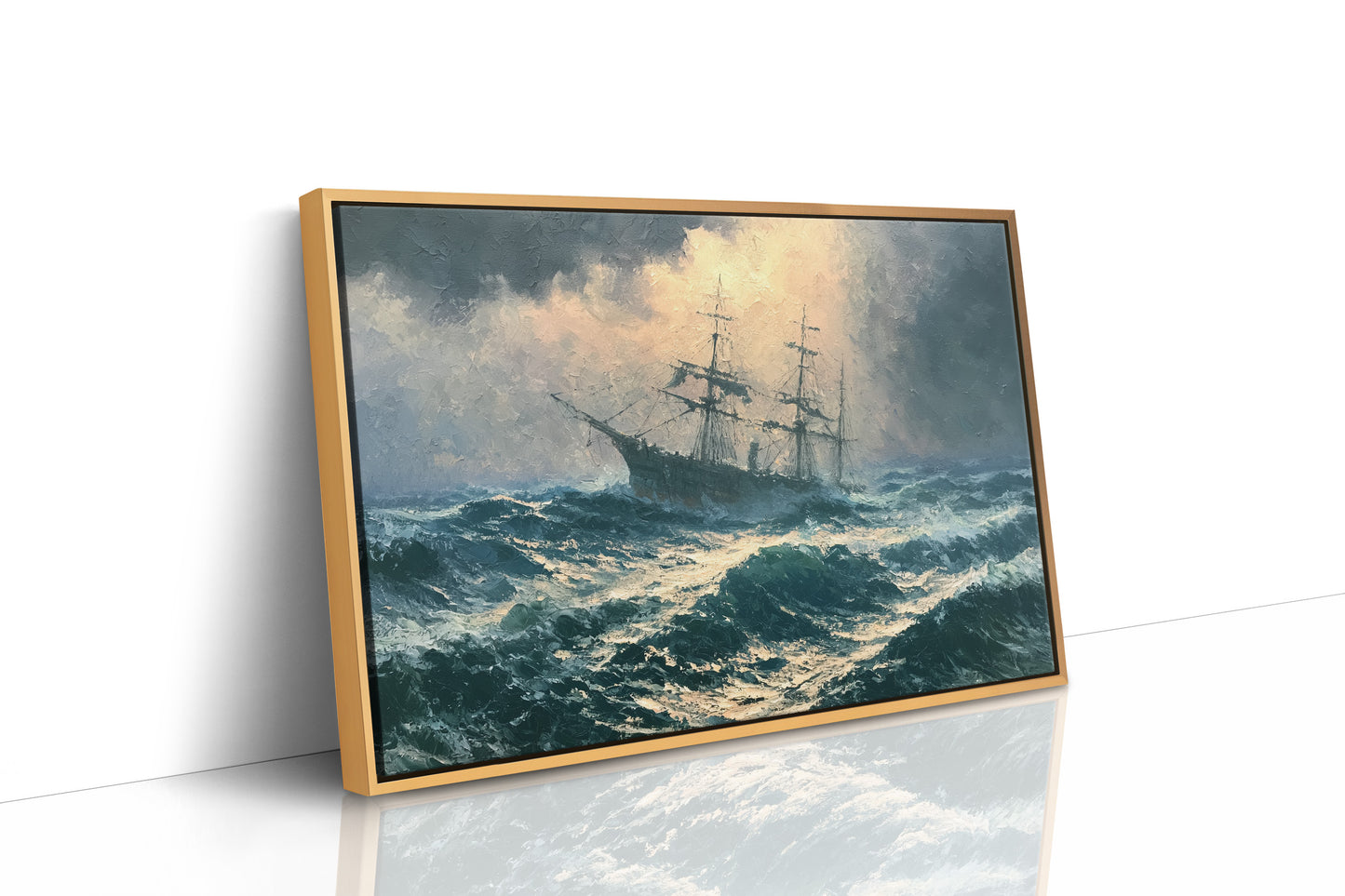 Tall Ship Against the Tempest