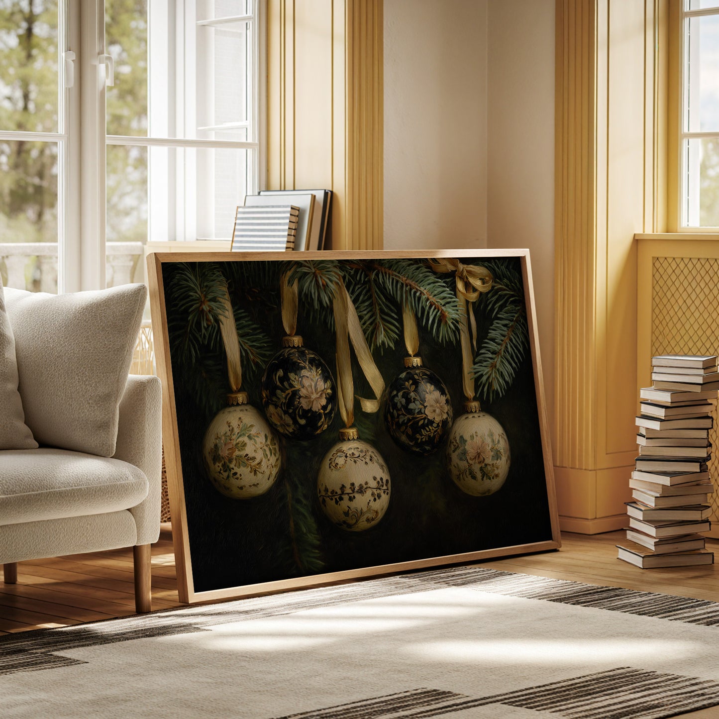 Ornaments Adorned With Nature's Touch