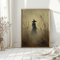 A Figure Beneath the Mist